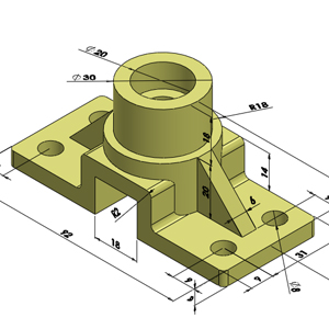 mechanical drawing 3d